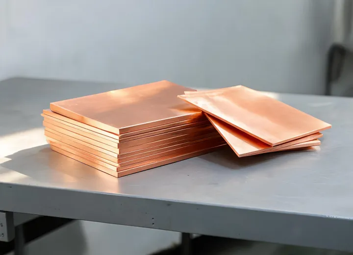 Copper sheet and plate