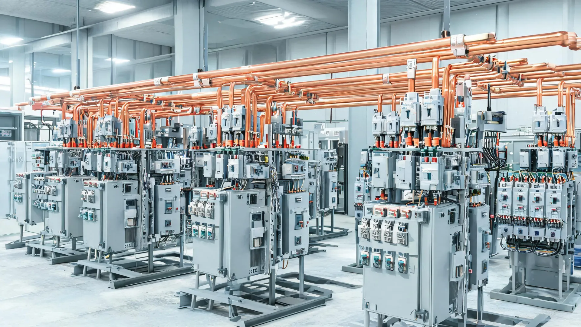 Electrical copper bus bar applications